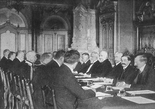 Roumanie, Bucarest.
Guerres balkaniques, paix dans les Balkans (1913)