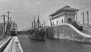 Inauguration du canal de Panama