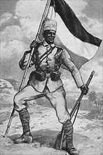 German troops in East Africa
