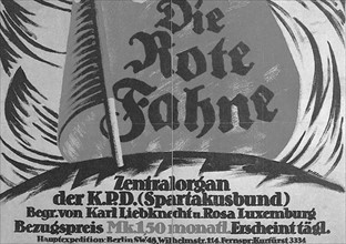 Founding of the KPD (German communist party) in Berlin