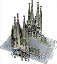 Antonio Gaudi y Cornet
Cathédrale de la Sagrada Familia, à  Barcelone