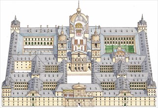 Escorial palace and monastery