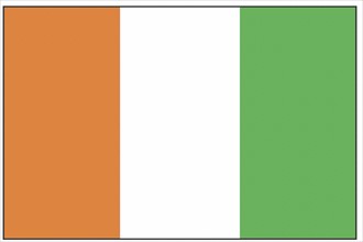 Drapeau de la Côte d' Ivoire