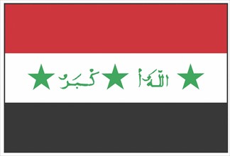 Drapeau de l'Irak