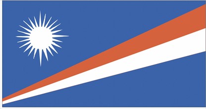 Flag of the Marshall islands