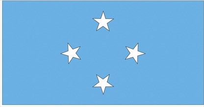 Drapeau de la Micronésie