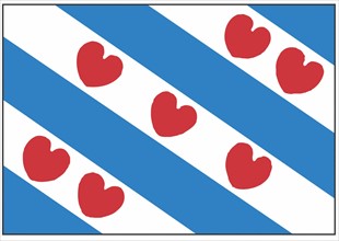 Flag of the Friesland province