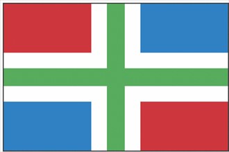 Flag of the Groningen province