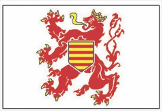 Flag of the province of Limburg (Belgium)