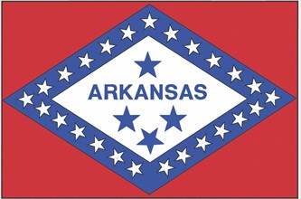 Drapeau de l'Etat d'Arkansas