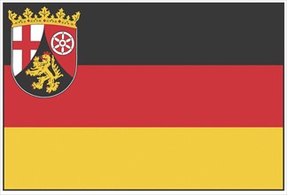 Drapeau de la Rhénanie-Palatinat