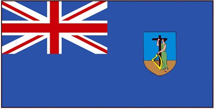 Flag of the Montserrat island