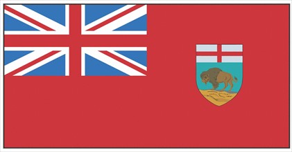 Flag of the province of Manitoba