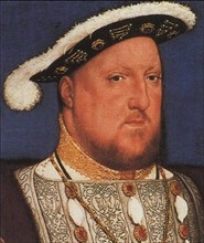 Portrait of Henry VIII by Hans Holbein, known as Holbein the Young