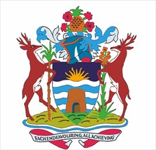 Antigua and Barbada coat of arms