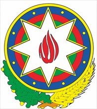 Azerbaijan coat of arms
