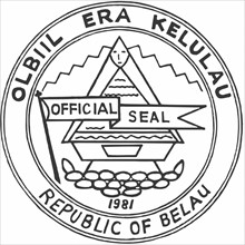 Palau coat of arms