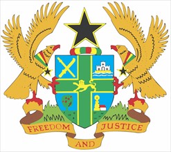 Armoiries de la république du Ghana