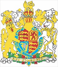 Coat of arms of Great-Britain and Northern Ireland