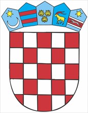 Armoiries de la Croatie