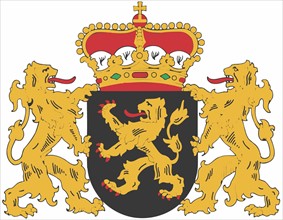 Armoiries de la province du Brabant Nord