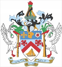 Coat of arms of St. Kitts and Nevis