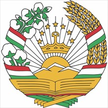 Armoiries du Tadjikistan