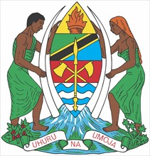 Armoiries de la Tanzanie