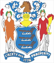 New Jersey State coat of arms