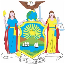 New York state coat of arms