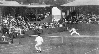 Grande-Bretagne, tournoi de Tennis à Wimbledon