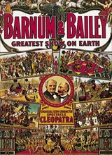 Poster of the Barnum & Bailey circus, USA (1912)