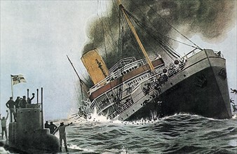 Torpedoing of British ship Falaba (1915)