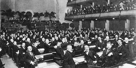 Première assemblée générale de la Société des Nations à Genève (1920)