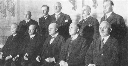 New government of the Reich in Germany