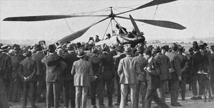 First flight of the autogyro by de la Cierva (1929)