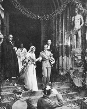 Wedding of Prince Gustav Adolf of Sweden with Princess Sibylle of Saxony-Coburg
