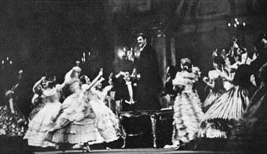 Représentation de l'opérette "Arabella" de Richard Strauss, à Dresde