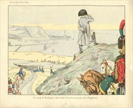 Livre pour enfant : Napoléon Bonaparte et la possible invasion de l'Angleterre