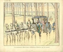 Livre pour enfant : la recontre entre Napoléon Ier et Marie-Louise