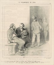 Daumier, "Je compte sur vous pour signer..."