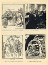 Dessin paru dans La Baïonnette n°32 du 10 février 1916
