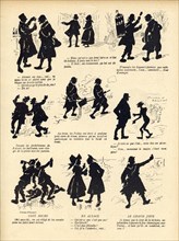 Dessin humoristique paru dans La Baïonnette n°37 du 16 mars 1916