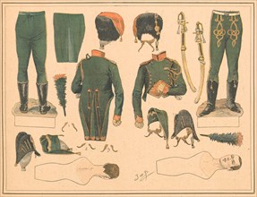 Uniforme de Chasseur à cheval de la Garde Impériale du Premier Empire.