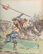 La bataille de Bouvines en 1214