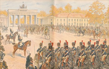Napoleon I entering Berlin, 1806