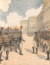 Review of Napoleon I's army in 1809