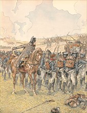 La bataille de Lützen, 1813