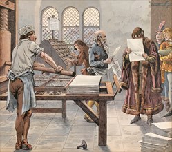 The birth of printing in Paris