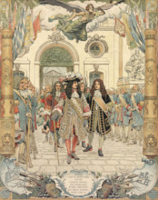 Inauguration of the Hôtel des Invalides, 1674